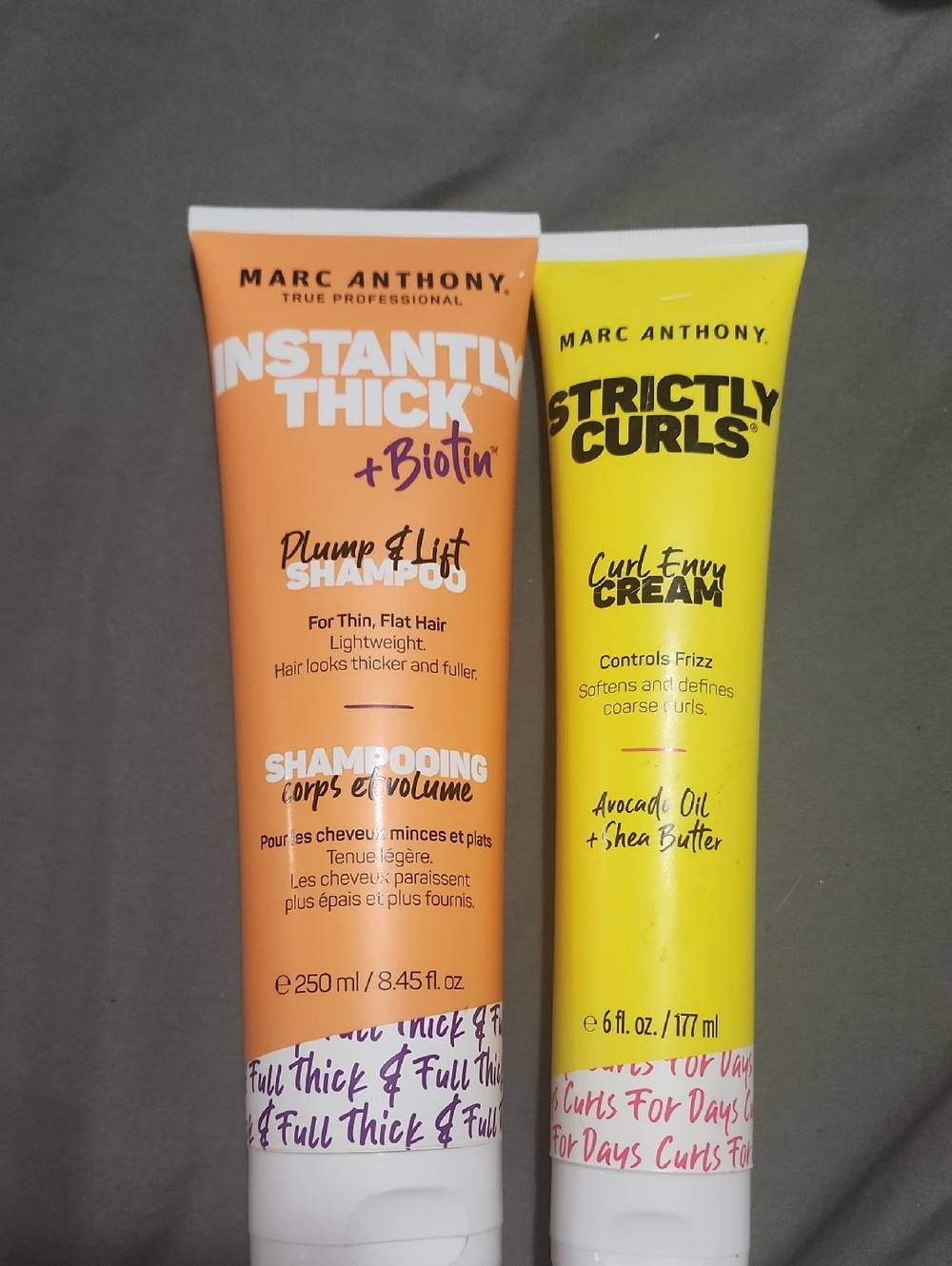 marc anthony shampoo and curl cream set